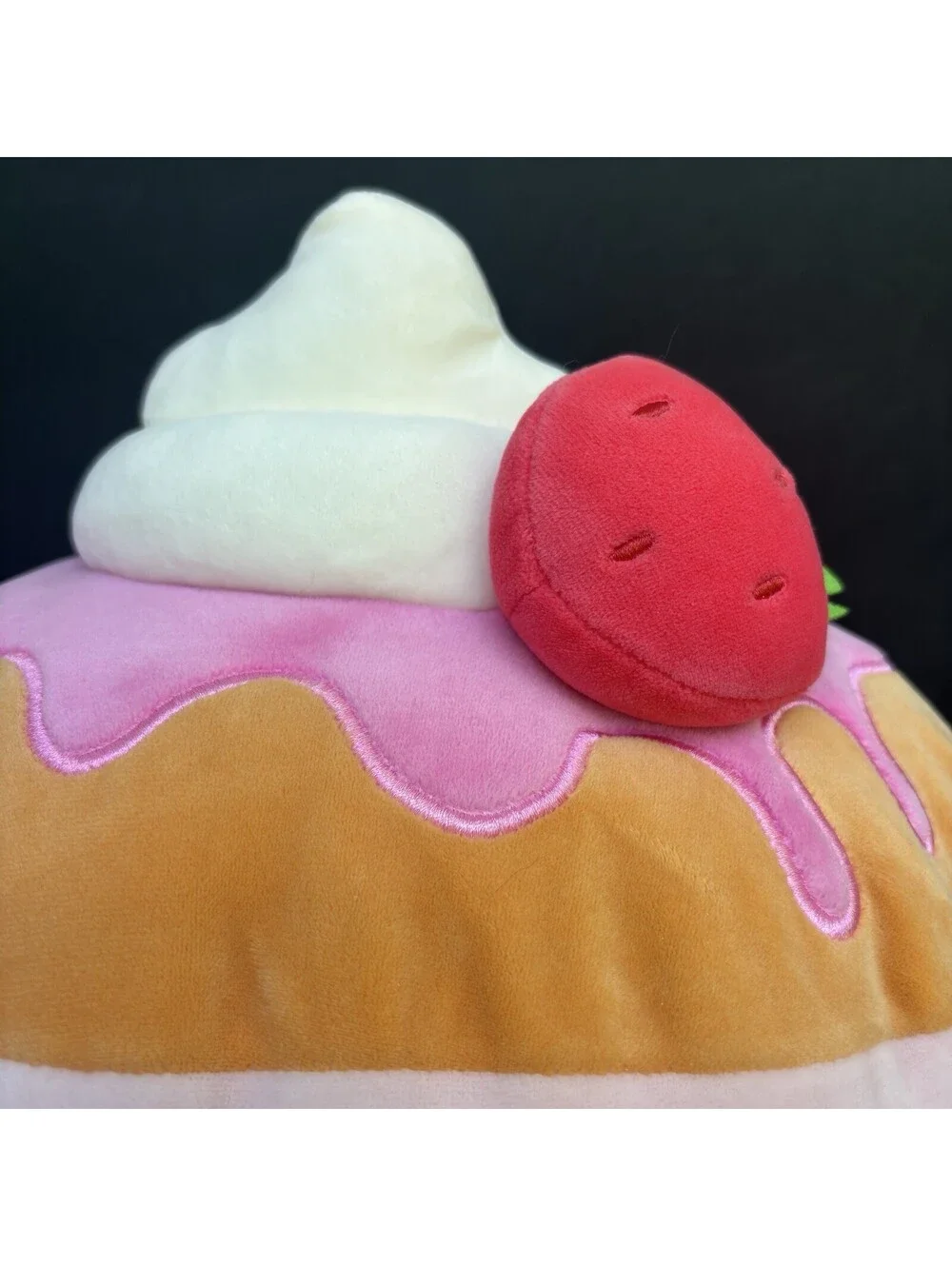 Squishmallows Sawtelle Large 19” Strawberry Shortcake Pancake